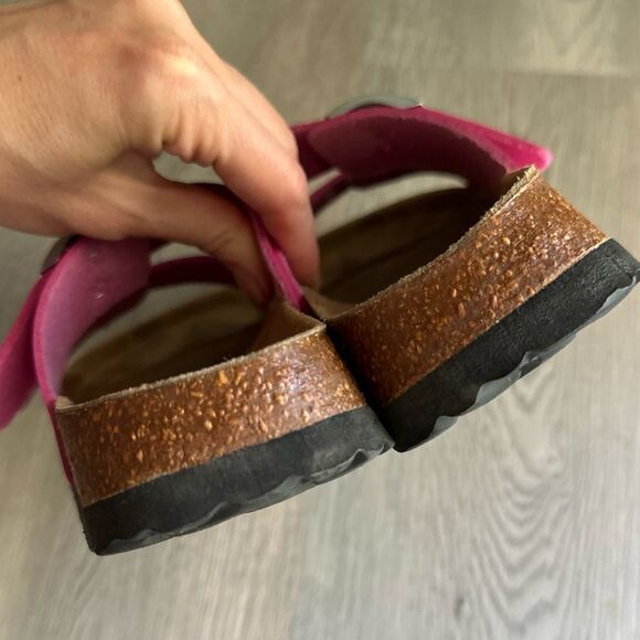 Betula by Birkenstock Hot Pink Arizona Sandals - Picture 5 of 10